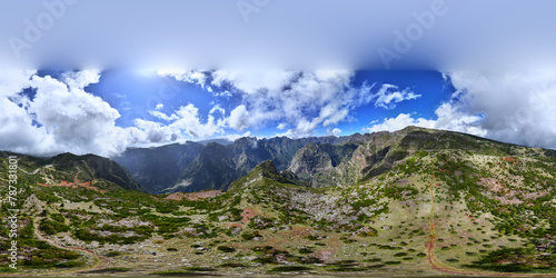 360 Degree High Resolution Oanorama - Mountains of Madeira photo