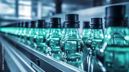 an AI-driven solution capable of tracing pharmaceutical glass bottles in real-time during manufacturing, maintaining consistent quality control measures photo