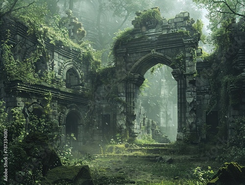 ancient ruins , high-resolution
