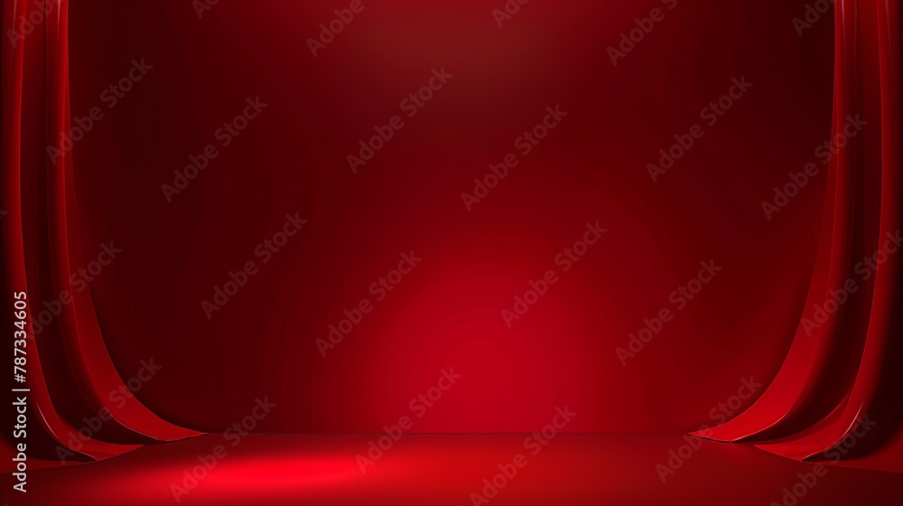 Dark Red Background With Illuminated Light Dark Red Background With Illuminated Light