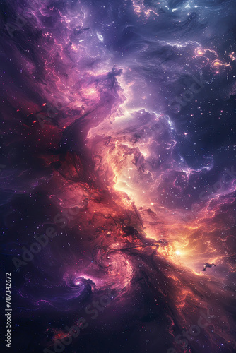  Galaxy Photo Interstellar Theme © Arti