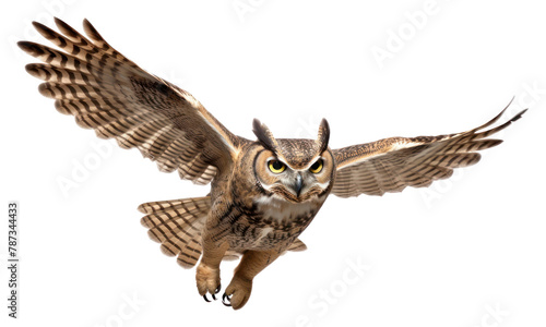 PNG Great horned owl animal flying bird. 