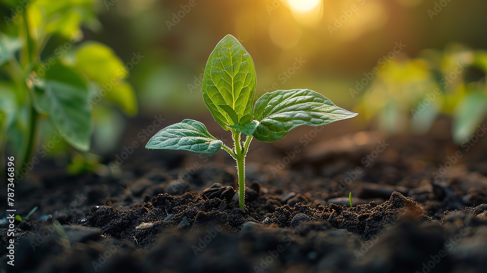 young green plant young green plant