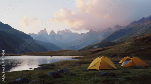 Tourist camp in the mountains © เฉลิมชัย ถามล