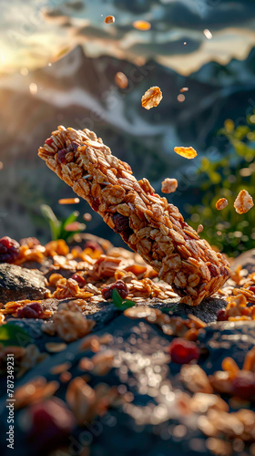 Power your adventures with the convenience of granola bars, filled with energy-boosting ingredients for on-the-go snacking.