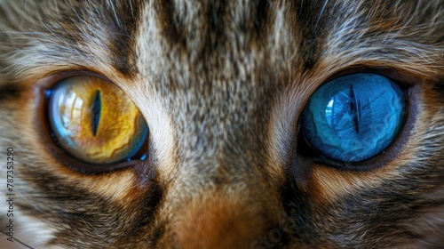 The van cat s eyes showcasing a stunning array of colors
