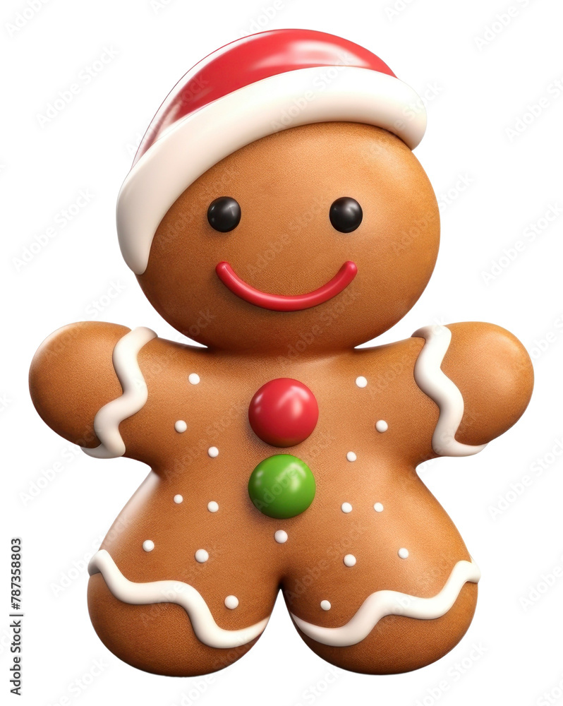 PNG Christmas cookie gingerbread christmas food