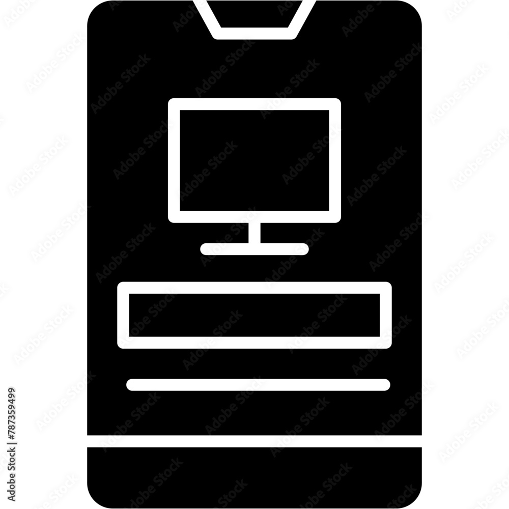 online tv vector design icon for download .svg online tv vector design icon for download .svg