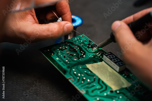 Service for repairing electrical devices.