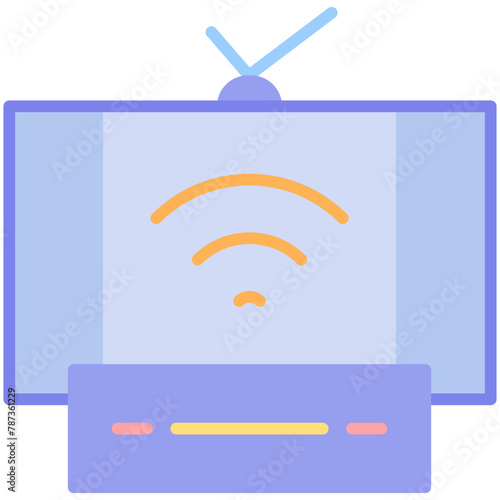tv vector design icon for download .svg