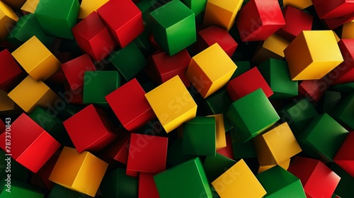 Abstract Background cubes
