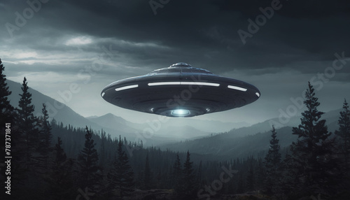 World UFO Day. Ufologist's Day. Unidentified flying object. UFOs on earth