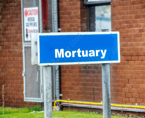 Bilde på lerret mortuary