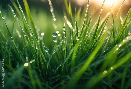 dew on grass