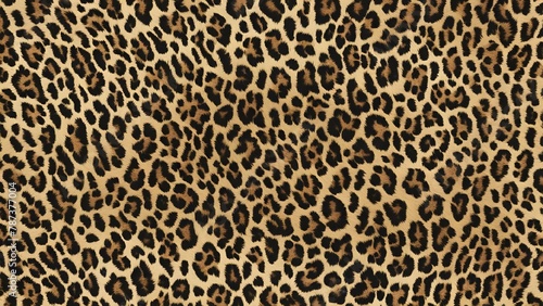 leopard fur real texture hairy background photo