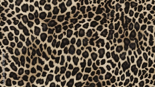 leopard fur real texture hairy background photo