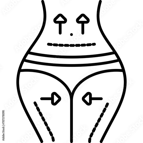 Abdominoplasty Icon