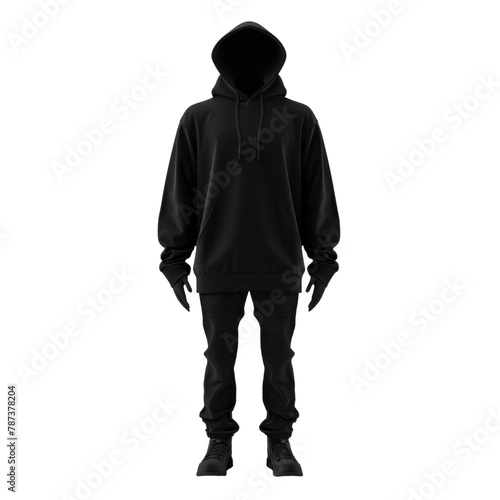 black dark hoody sweatshirt mockup blank photo
