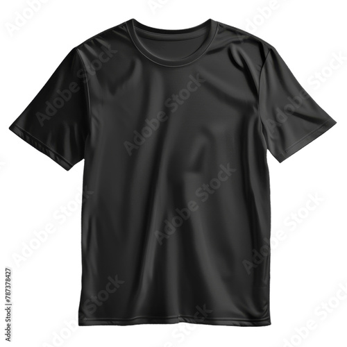 black dark tshirt mockup blank