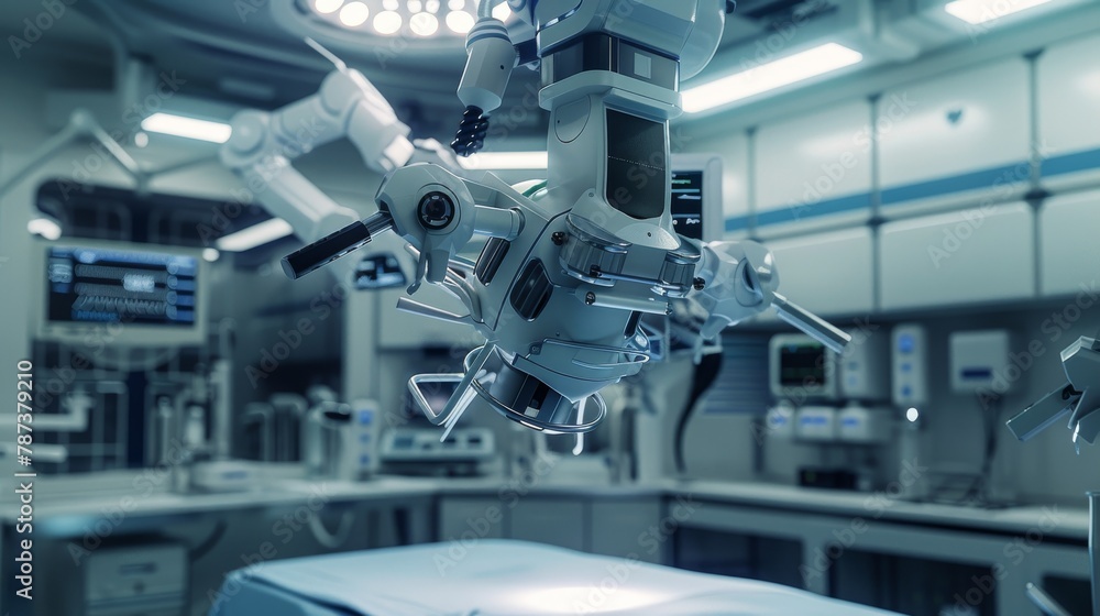 Advanced Robotic Surgery in a Hospital Room