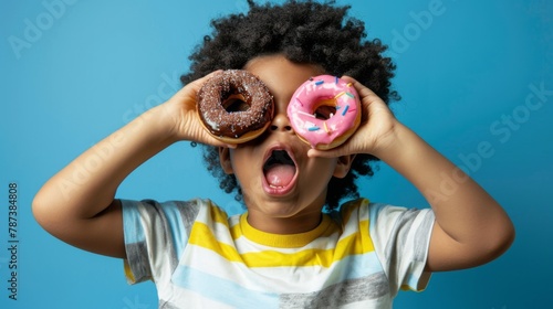 Wallpaper Mural A Child's Donut Delight Torontodigital.ca