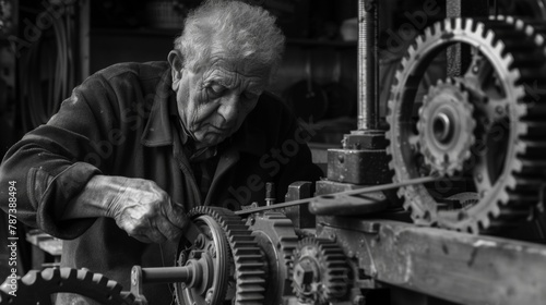 With a furrowed brow and a look of intense concentration the tinkerer hunches over a dismantled machine rearranging gears and wires with meticulous precision. Their passion for rebuilding .