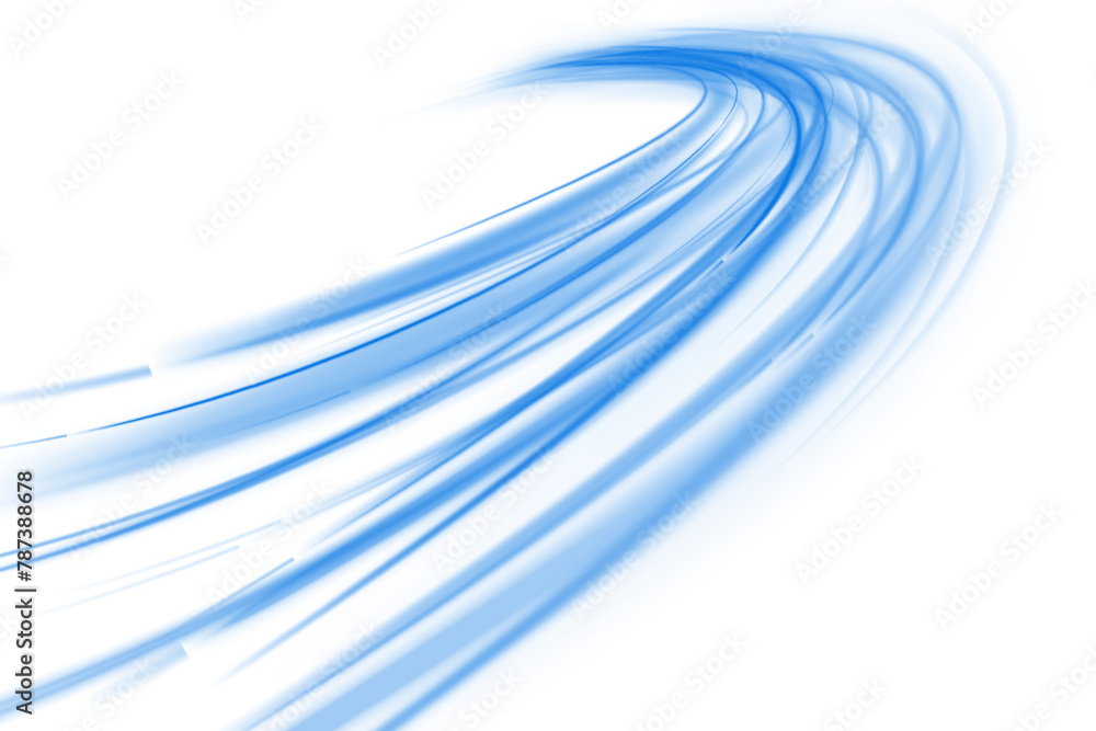 Blue wave curved lines for presentations, illustration of articles and publications on technological trends and innovations, covers of technological magazines. Light arc in blue colors. Blue wave curved lines for presentations, illustration of articles and publications on technological trends and innovations, covers of technological magazines. Light arc in blue colors.