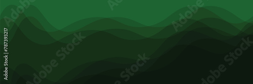Dark green blue grainy gradient background, black backdrop, noise texture effect,webpage header. vector ilustration photo