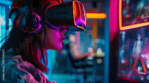 Explore the life of a professional gamer who competes in virtual reality tournaments What challenges do they face in both the virtual and real worlds