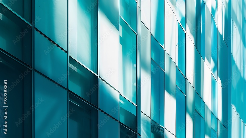 Fototapeta premium banner on building : Generative AI
