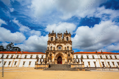 Alcobaca Santa Maria Monastery in Portugal photo