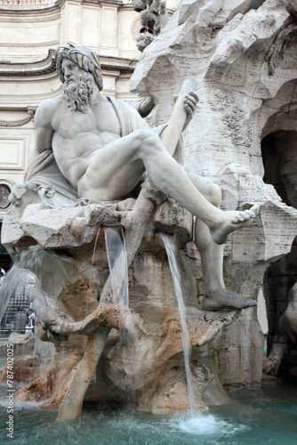 FONATAN DEI QUATTRO FIUMI ROMA