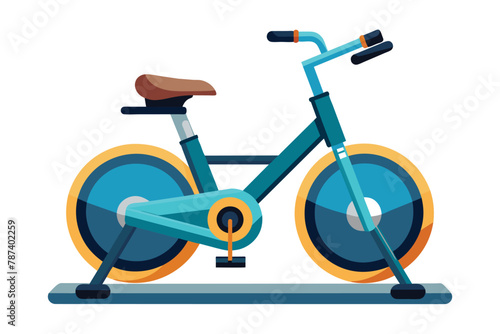 Modern Stationary Exercise Bike for Fitness and Cardio Workout