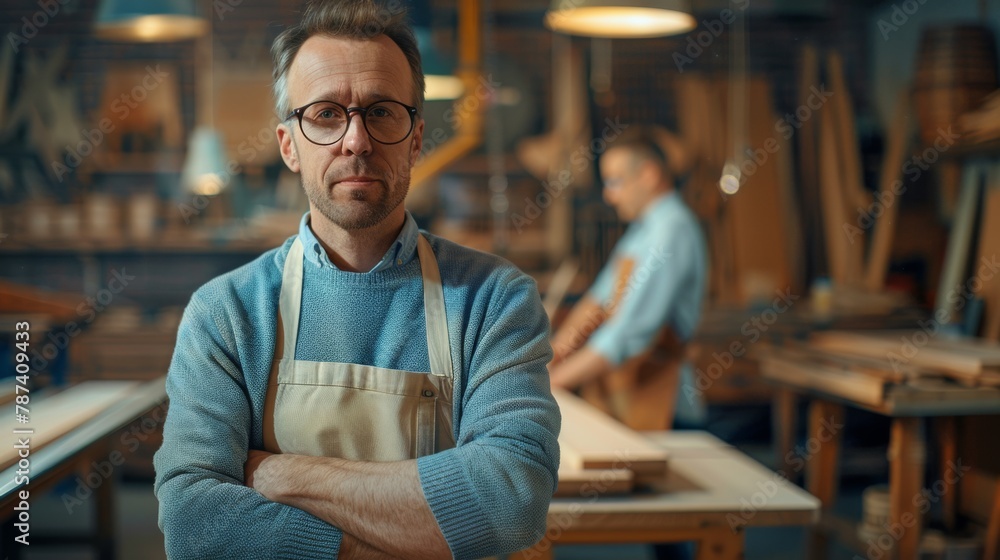 A Skilled Artisan in Workshop A Skilled Artisan in Workshop