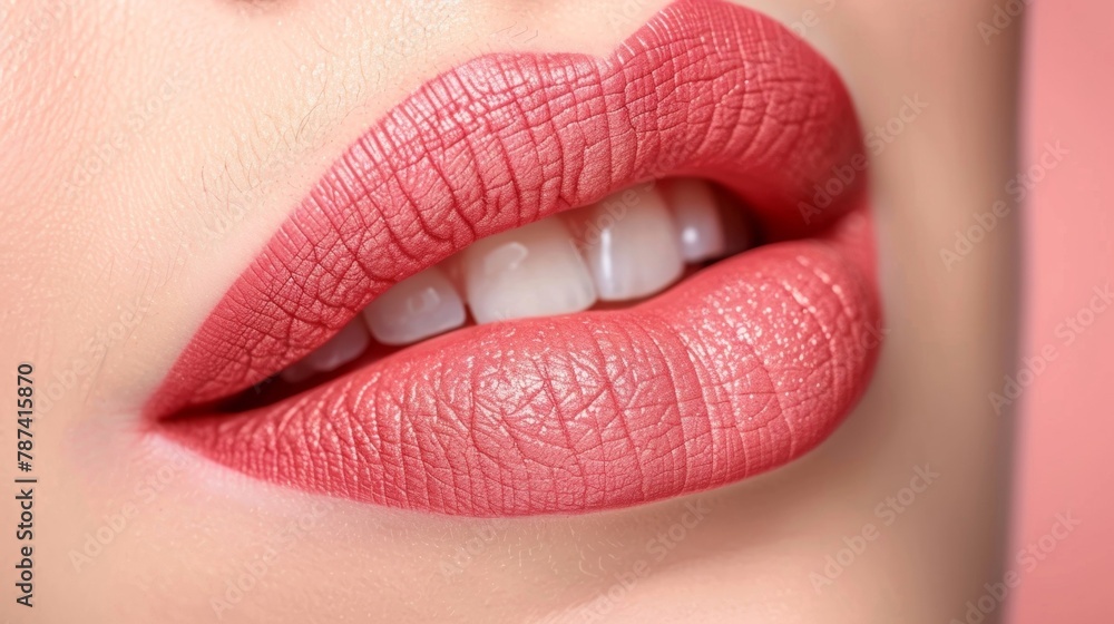 The sharp outline of a cupids bow giving the lips a defined and alluring shape. . The sharp outline of a cupids bow giving the lips a defined and alluring shape. .