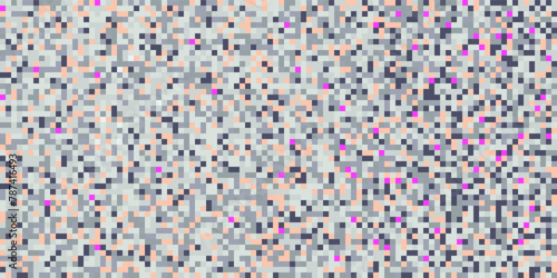 Pixel Art Abstract Background retro 90 s style Seamless pattern