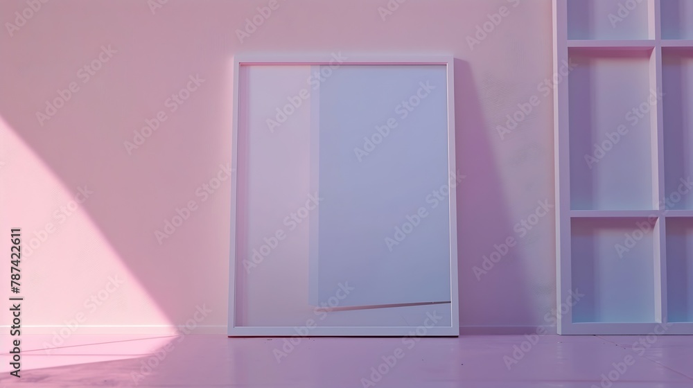 Poster frame mockup : Generative AI Poster frame mockup : Generative AI