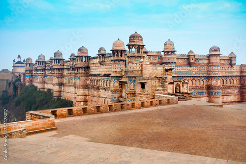 Obraz na płótnie Gwalior Fort or Gwalior Qila, India w salonie