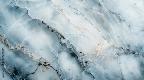 Closeup view of texture of a bright marble surface