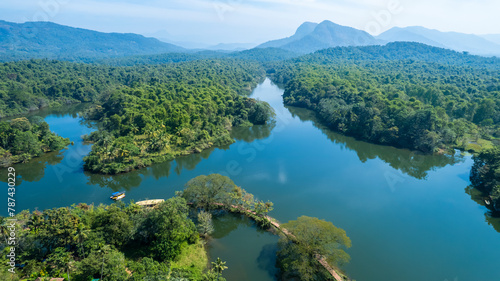 A beautiful waterfall in Kerala 