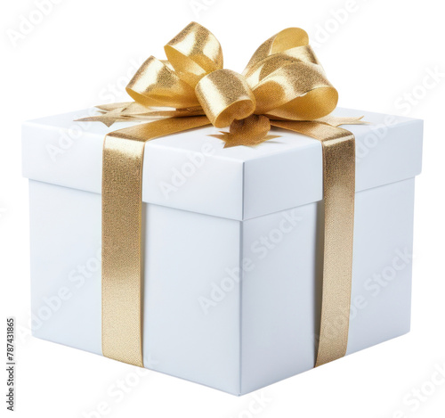 PNG  Gift box white 