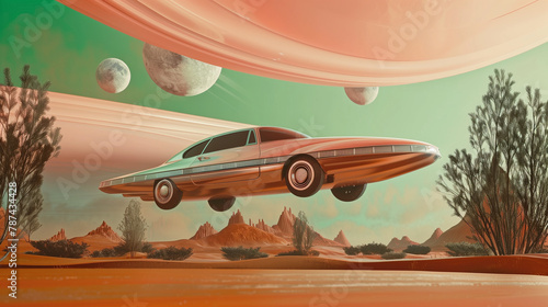 Retrofuture USA: Chrome car...