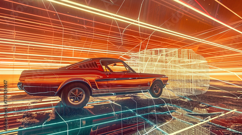 Retrofuture USA: Chrome car...