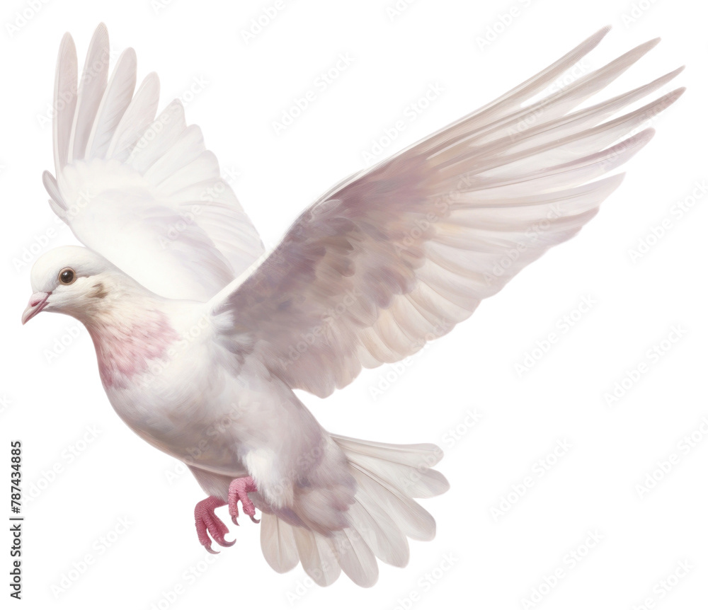 Obraz premium PNG Peace dove animal pigeon white. 