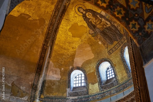 Istanbul's Hagia Sofia, completed in 537 AD by Emperor Justinian I and later converted to a mosque by the Ottomans