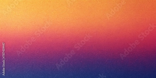 Abstract color gradient background grainy orange violet white noise texture backdrop banner poster header cover design. 