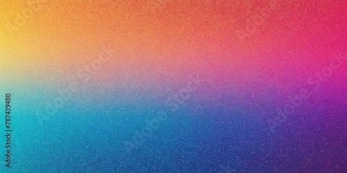 Abstract color gradient background grainy pink blue violet white noise texture backdrop banner poster header cover design. 