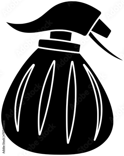 sprayer illustration bottle silhouette water logo spray icon liquid outline container plastic clean hair product aerosol black chemical perfume shape glass drop deodorant for vector graphic background