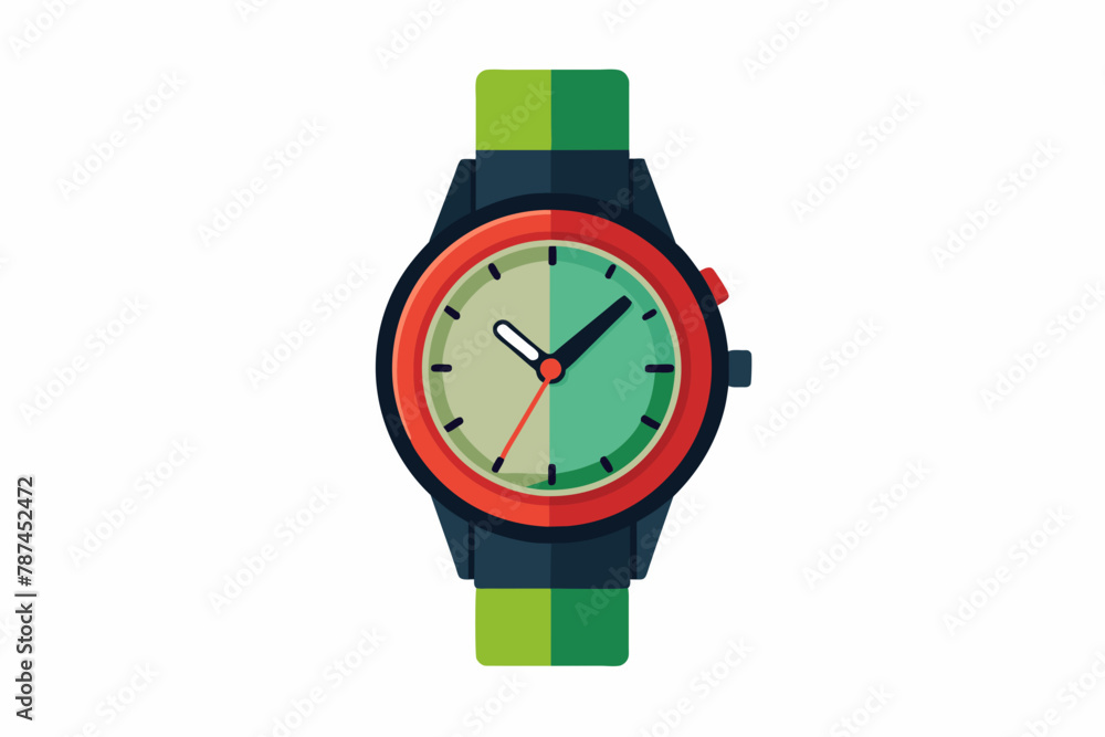 wrist watch vector illustration white background wrist watch vector illustration white background