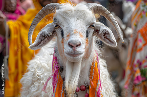goat sacrifice for Eid ul adha, muslim islam religious